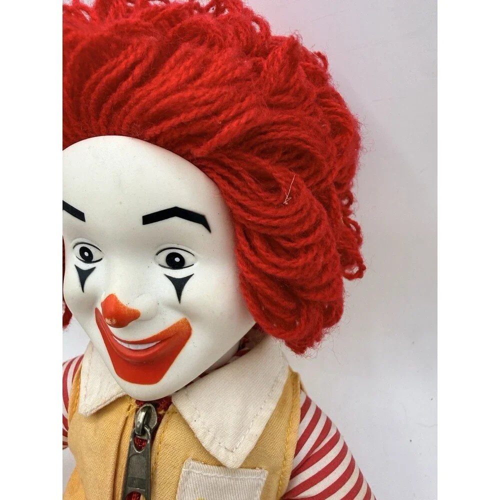 Vintage Ronald McDonald Plush Doll 1984 15